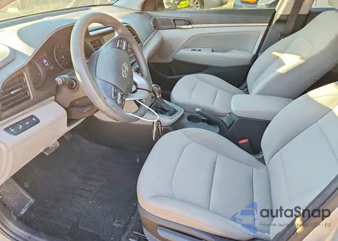 2019 Hyundai Elantra Sel z USA, uszkodzony, nr VIN 5NPD84LF6KH431272